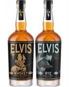 OFFER - Elvis The King og Elvis Tiger Man Tennessee Whiskey 45%